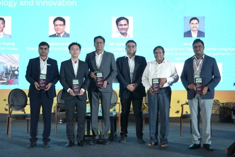 Unicorn Sorter team receiving an industry award